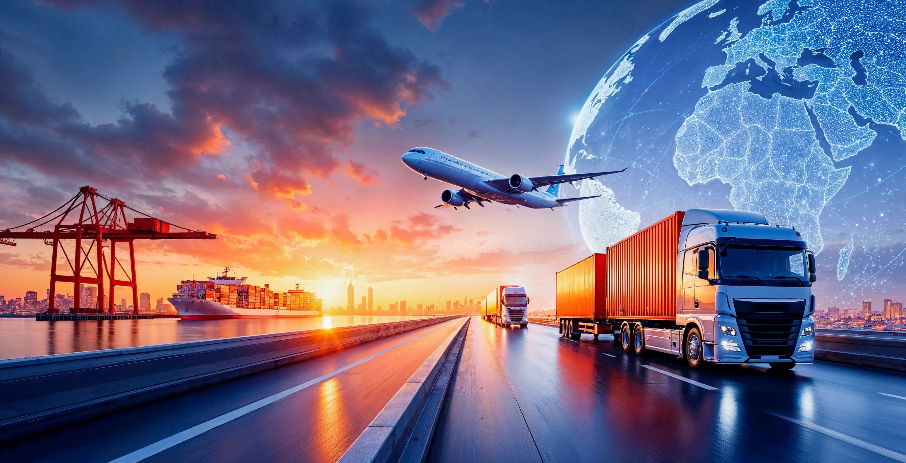 Logistics network marketplace connecting carriers and shippers